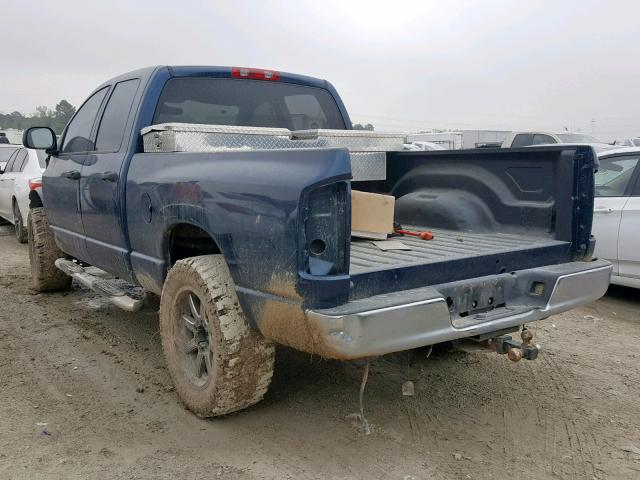 1D7HA18Z13J508989 - 2003 DODGE RAM 1500 S BLUE photo 3