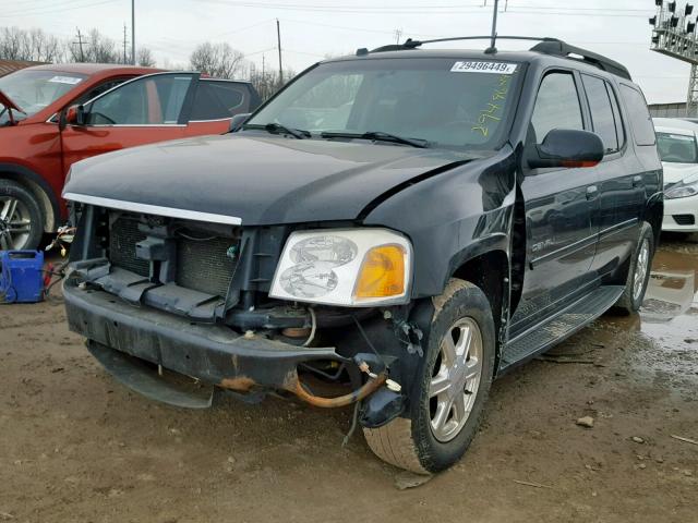 1GKET66M556185729 - 2005 GMC ENVOY DENA BLACK photo 2