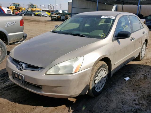 1HGCM56155A164295 - 2005 HONDA ACCORD DX GOLD photo 2