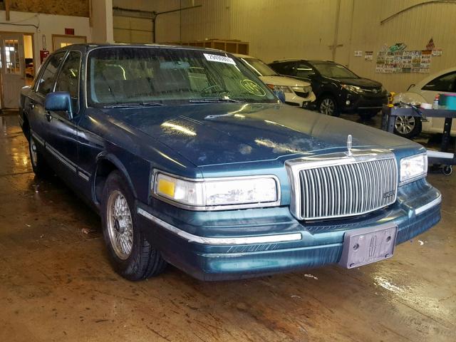 1LNLM82W6SY728441 - 1995 LINCOLN TOWN CAR S GREEN photo 1