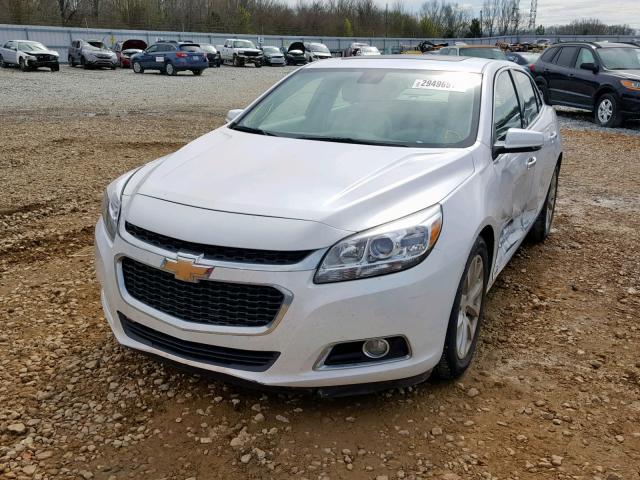 1G11F5SL6FF251417 - 2015 CHEVROLET MALIBU LTZ WHITE photo 2