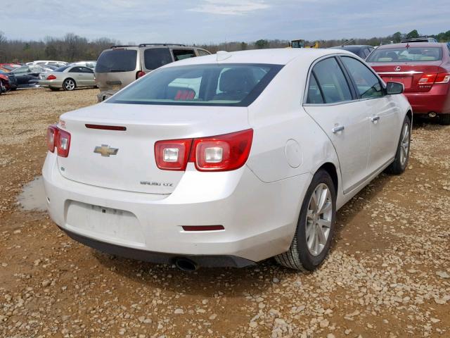 1G11F5SL6FF251417 - 2015 CHEVROLET MALIBU LTZ WHITE photo 4