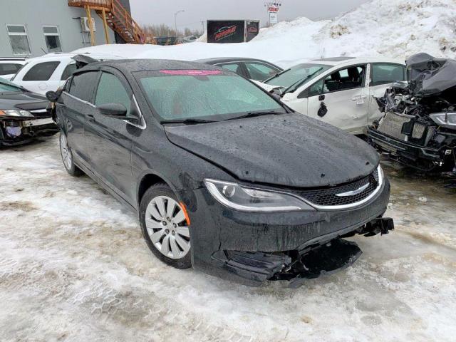 1C3CCCFB5FN651753 - 2015 CHRYSLER 200 LX BLACK photo 1