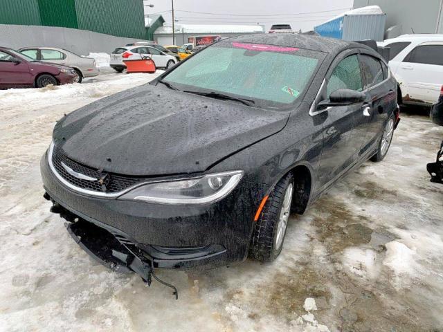 1C3CCCFB5FN651753 - 2015 CHRYSLER 200 LX BLACK photo 2