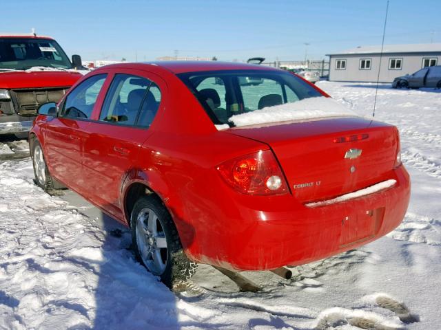 1G1AF5F57A7188844 - 2010 CHEVROLET COBALT 2LT RED photo 3