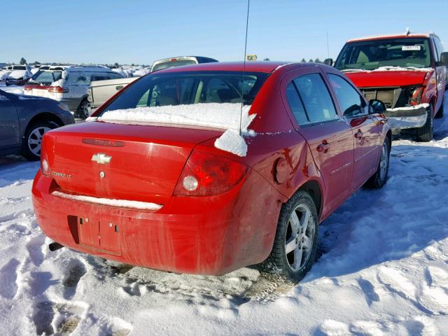 1G1AF5F57A7188844 - 2010 CHEVROLET COBALT 2LT RED photo 4