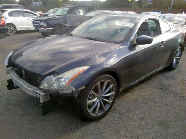 JNKCV64E38M106176 - 2008 INFINITI G37 BASE GRAY photo 2