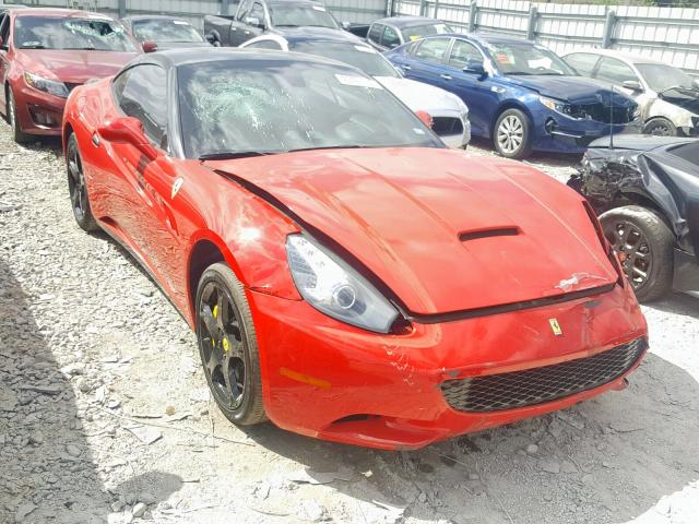 ZFF65LJA3A0170148 - 2010 FERRARI CALIFORNIA RED photo 1