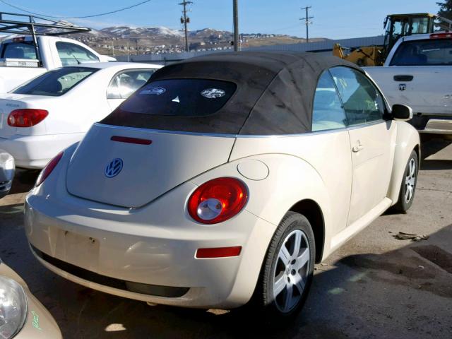 3VWRF31Y66M319837 - 2006 VOLKSWAGEN NEW BEETLE Braun Foto 3