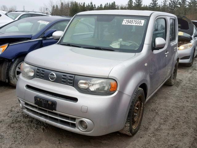 JN8AZ28R49T106671 - 2009 NISSAN CUBE BASE SILVER photo 2