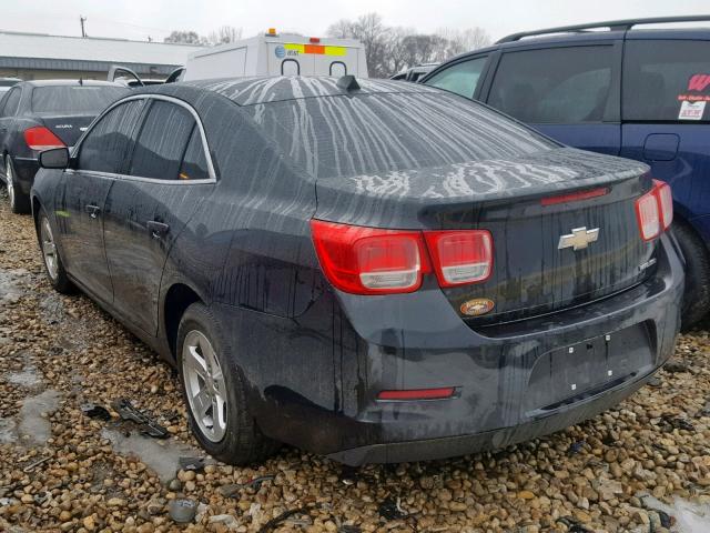1G11B5SA2DF256282 - 2013 CHEVROLET MALIBU LS BLACK photo 3