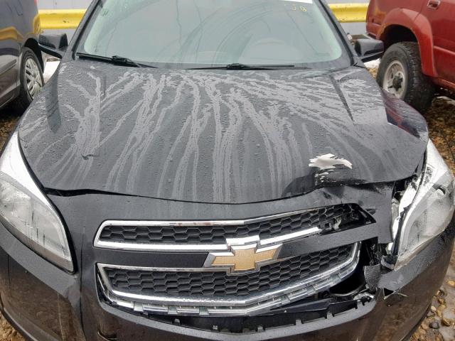 1G11B5SA2DF256282 - 2013 CHEVROLET MALIBU LS BLACK photo 7