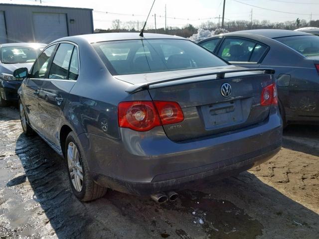 3VWEG71K17M077393 - 2007 VOLKSWAGEN JETTA WOLF BLUE photo 3