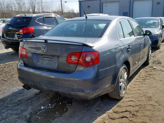 3VWEG71K17M077393 - 2007 VOLKSWAGEN JETTA WOLF BLUE photo 4