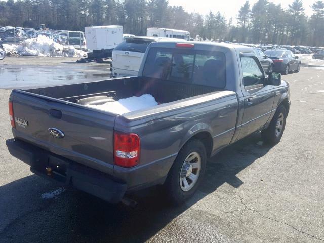 1FTYR10DX6PA17213 - 2006 FORD RANGER GRAY photo 4