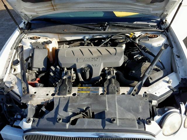 2G4WC582461112247 - 2006 BUICK LACROSSE C WHITE photo 7