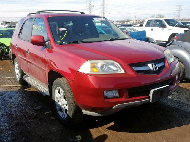 2HNYD18925H523193 - 2005 ACURA MDX TOURIN RED photo 1