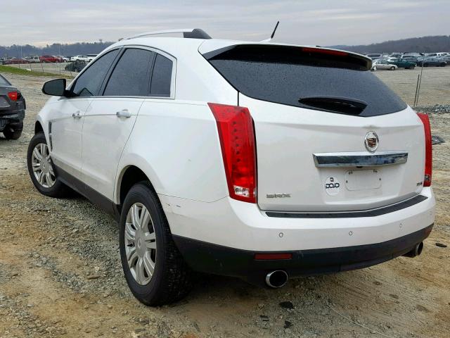 3GYFNAE37CS518831 - 2012 CADILLAC SRX LUXURY WHITE photo 3