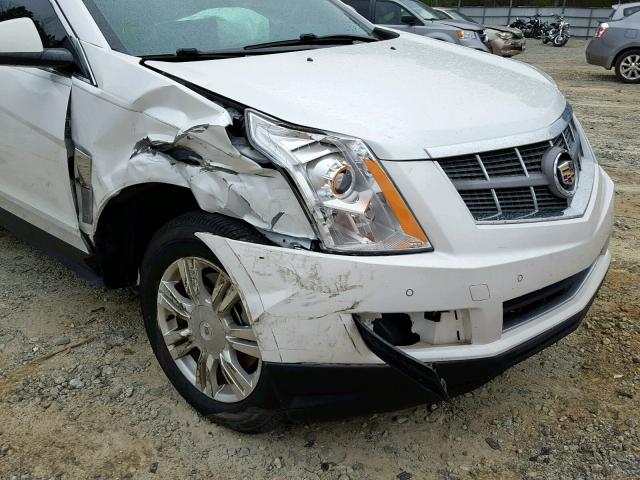 3GYFNAE37CS518831 - 2012 CADILLAC SRX LUXURY WHITE photo 9