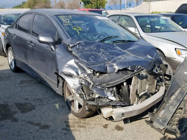 2HGFA1F65BH523605 - 2011 HONDA CIVIC LX-S رمادي صورة 1