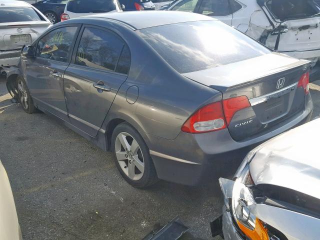 2HGFA1F65BH523605 - 2011 HONDA CIVIC LX-S رمادي صورة 3