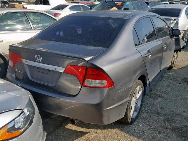2HGFA1F65BH523605 - 2011 HONDA CIVIC LX-S رمادي صورة 4