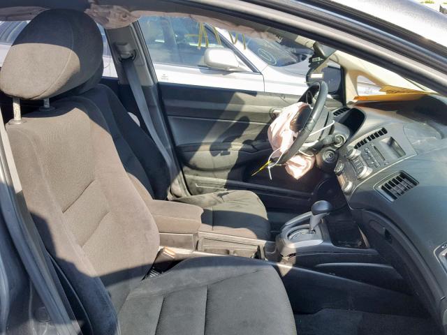 2HGFA1F65BH523605 - 2011 HONDA CIVIC LX-S رمادي صورة 5