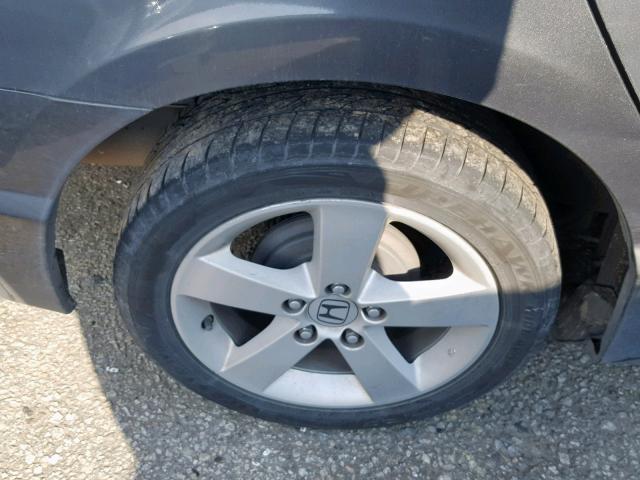 2HGFA1F65BH523605 - 2011 HONDA CIVIC LX-S رمادي صورة 9