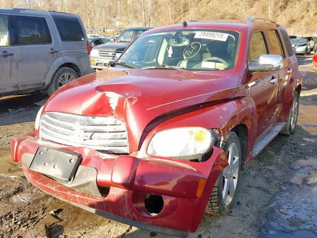 3GNDA23P46S556176 - 2006 CHEVROLET HHR LT RED photo 2