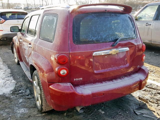 3GNDA23P46S556176 - 2006 CHEVROLET HHR LT RED photo 3