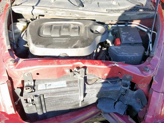 3GNDA23P46S556176 - 2006 CHEVROLET HHR LT RED photo 7