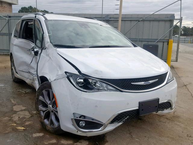 2C4RC1GG5JR197763 - 2018 CHRYSLER PACIFICA L WHITE photo 1