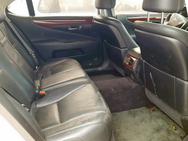 JTHGL46F295034075 - 2009 LEXUS LS 460L SILVER photo 6