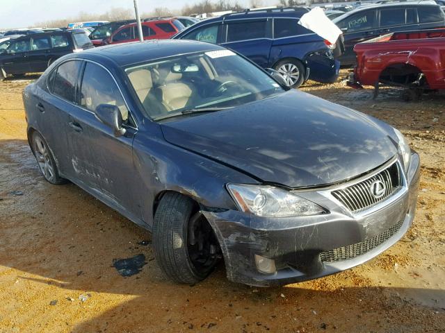 JTHBE262995023127 - 2009 LEXUS IS 350 BLACK photo 1