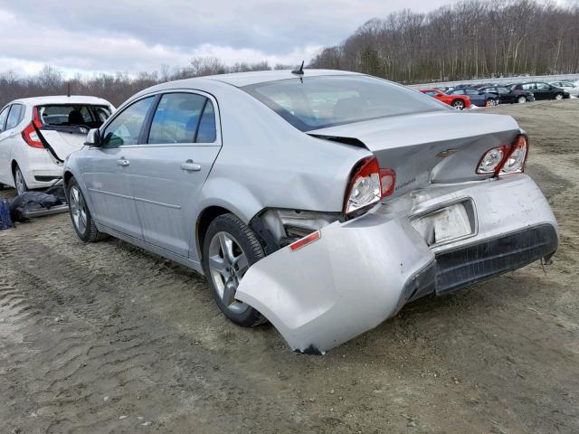 1G1ZC5EB6AF276406 - 2010 CHEVROLET MALIBU 1LT ვერცხლისფერი ფოტო 3