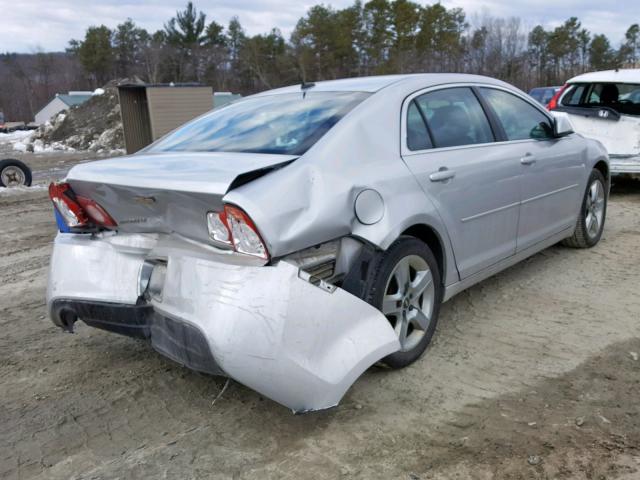 1G1ZC5EB6AF276406 - 2010 CHEVROLET MALIBU 1LT ვერცხლისფერი ფოტო 4