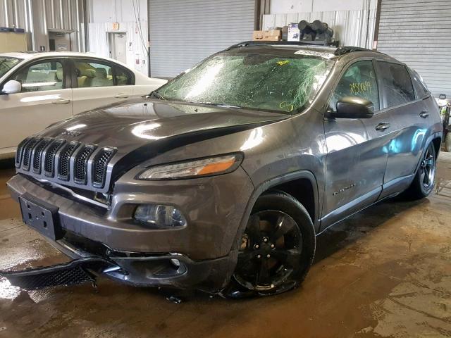 1C4PJMDXXJD529427 - 2018 JEEP CHEROKEE L GRAY photo 2