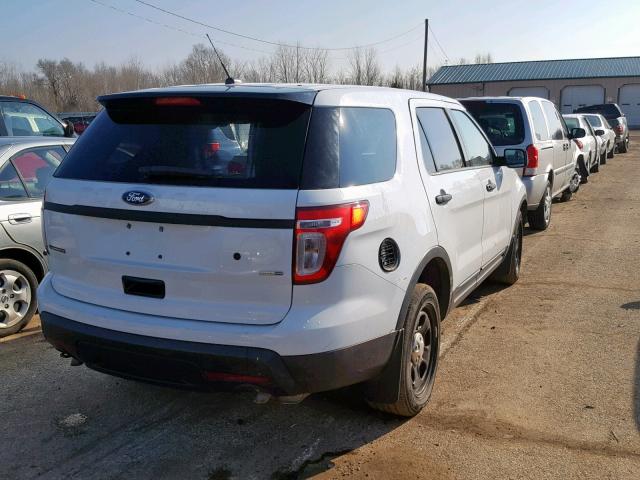 1FM5K8AR6FGC52214 - 2015 FORD EXPLORER P WHITE photo 4