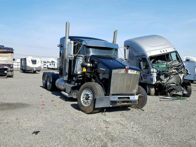 1XKDD40X3DJ962811 - 2013 KENWORTH CONSTRUCTI BLACK photo 1