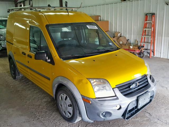 NM0LS7AN3BT053249 - 2011 FORD TRANSIT CO YELLOW photo 1