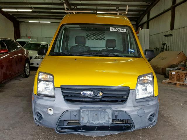 NM0LS7AN3BT053249 - 2011 FORD TRANSIT CO YELLOW photo 7