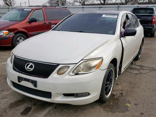 JTHCH96SX60005118 - 2006 LEXUS GS GENERAT WHITE photo 2