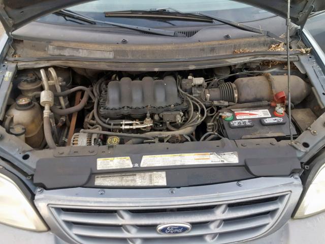 2FMZA5141XBB03483 - 1999 FORD WINDSTAR L BLUE photo 7