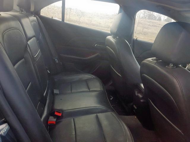 1G11G5SX2DU118839 - 2013 CHEVROLET MALIBU 3LT შავი ფოტო 6