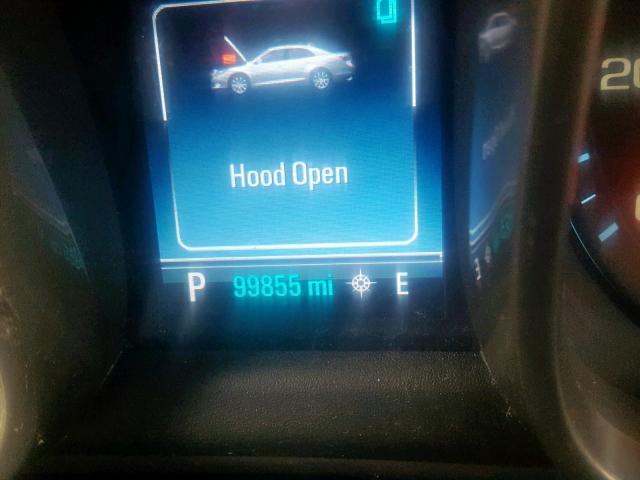 1G11G5SX2DU118839 - 2013 CHEVROLET MALIBU 3LT შავი ფოტო 8