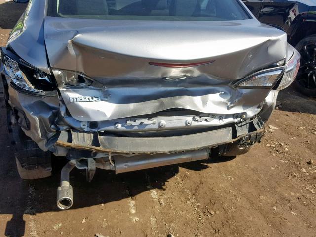 JM1BL1SF9A1315012 - 2010 MAZDA 3 I SILVER photo 9