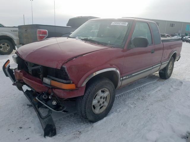 1GCDT19W228174954 - 2002 CHEVROLET S TRUCK S10  photo 2