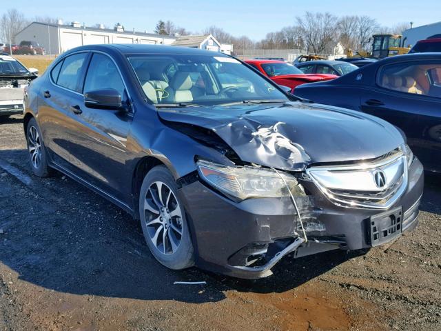 19UUB1F56FA023341 - 2015 ACURA TLX TECH CHARCOAL photo 1