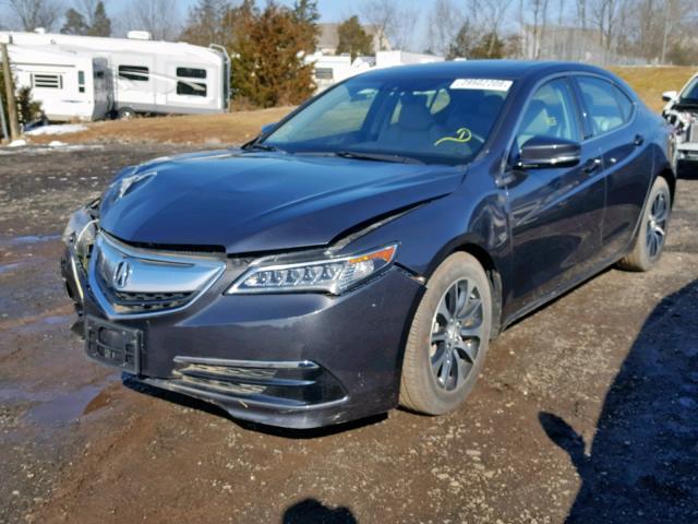 19UUB1F56FA023341 - 2015 ACURA TLX TECH CHARCOAL photo 2