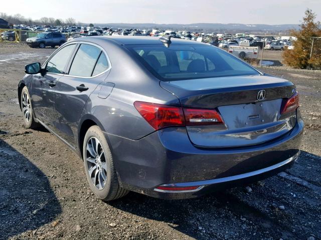 19UUB1F56FA023341 - 2015 ACURA TLX TECH CHARCOAL photo 3